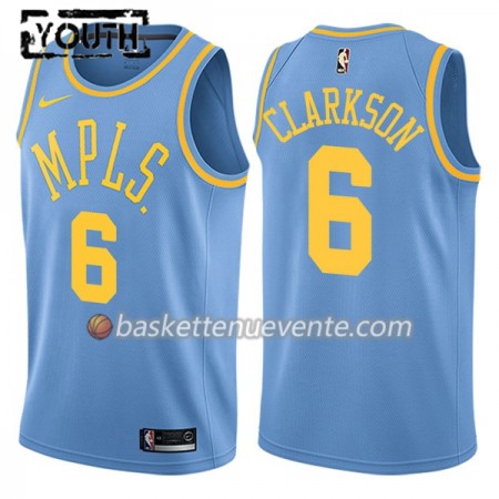 Maillot Basket Los Angeles Lakers Jordan Clarkson 6 Nike Hardwood Classics Swingman - Enfant